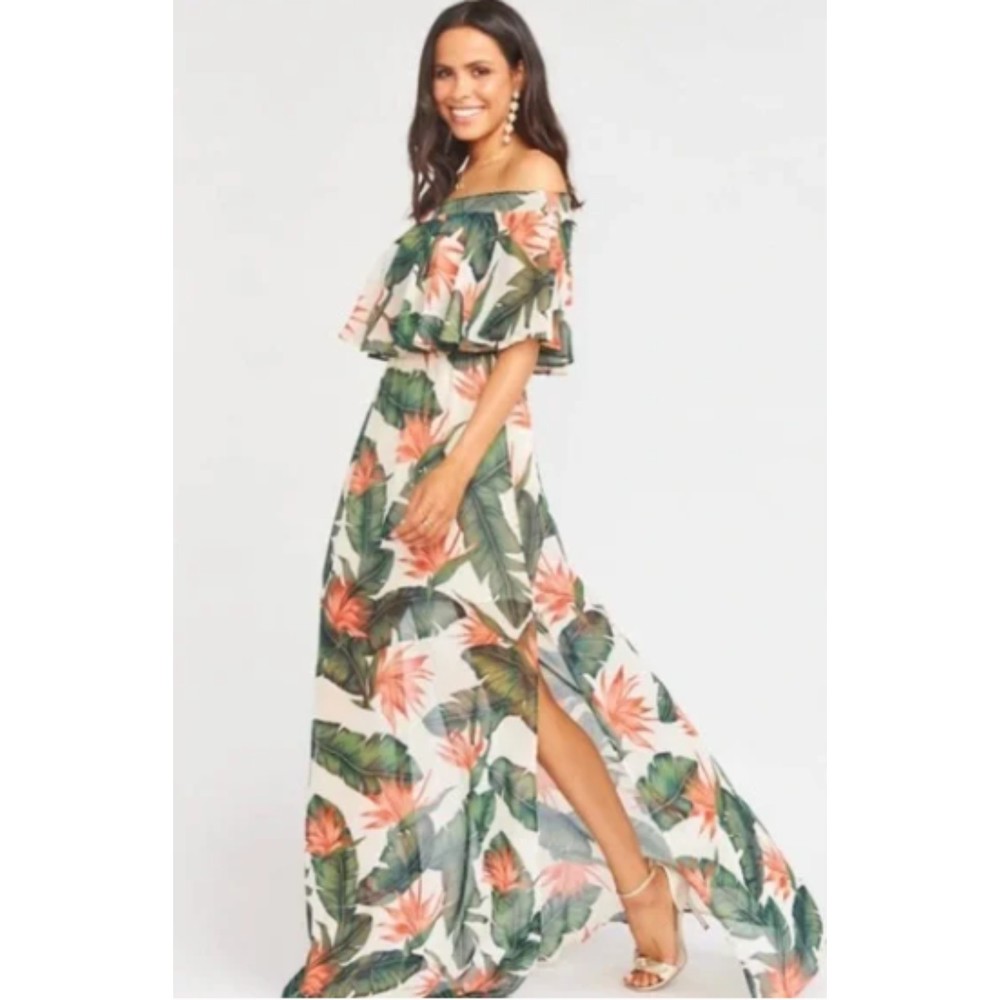 NWT Show Me Your Mumu Summer Maxi Vacation Resort Dress Small S